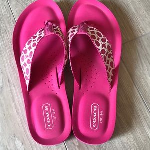 Coach Flip Flop Sandals